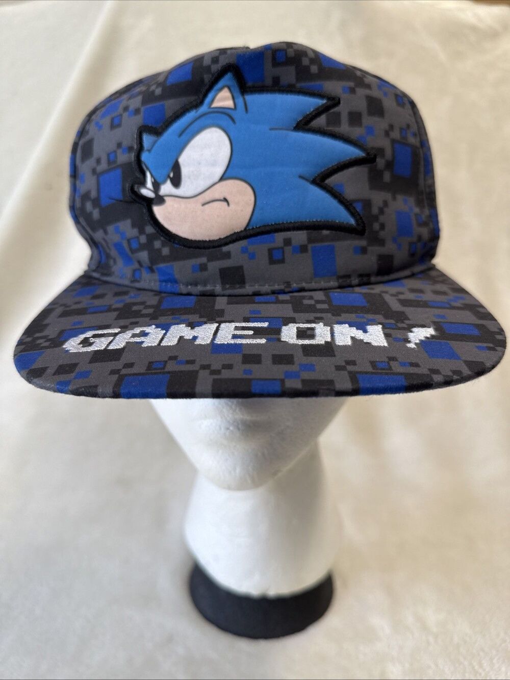 Sonic The Hedgehog Strap back Baseball Cap Hat Youth Sega Video Games Game On